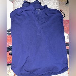 Figs Rafaela oversized scrub top navy